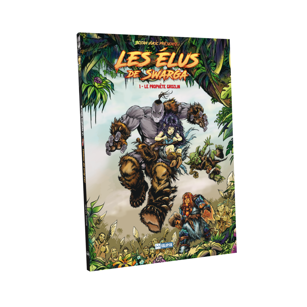 Swarga Les Elus de Swarga - T1 - Le Prophète Grozlin - Kalopsia